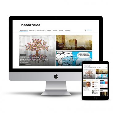 Diseño Página web Nabarralde