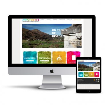 Diseño Página web casa rural Otsondo