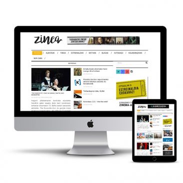 Diseño Página web Zinea
