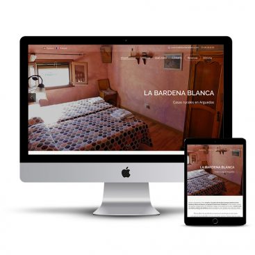Diseño Página web casa rural la bardena