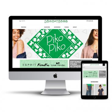 Diseño Página web tienda Piko Piko
