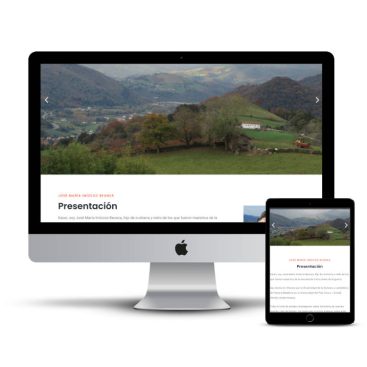 Diseño web Pamplona casa rural Enekonea