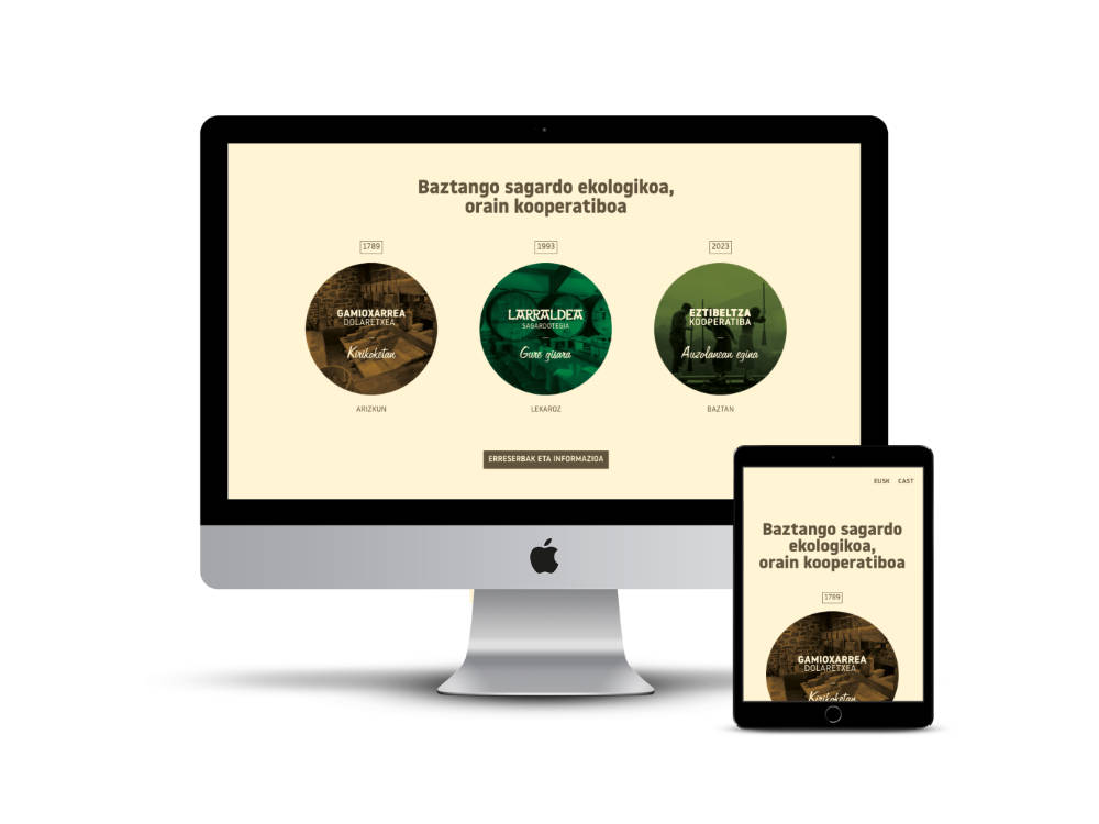 Larraldea - Baztanet Informatika & Web - Diseño páginas web Pamplona - Navarra
